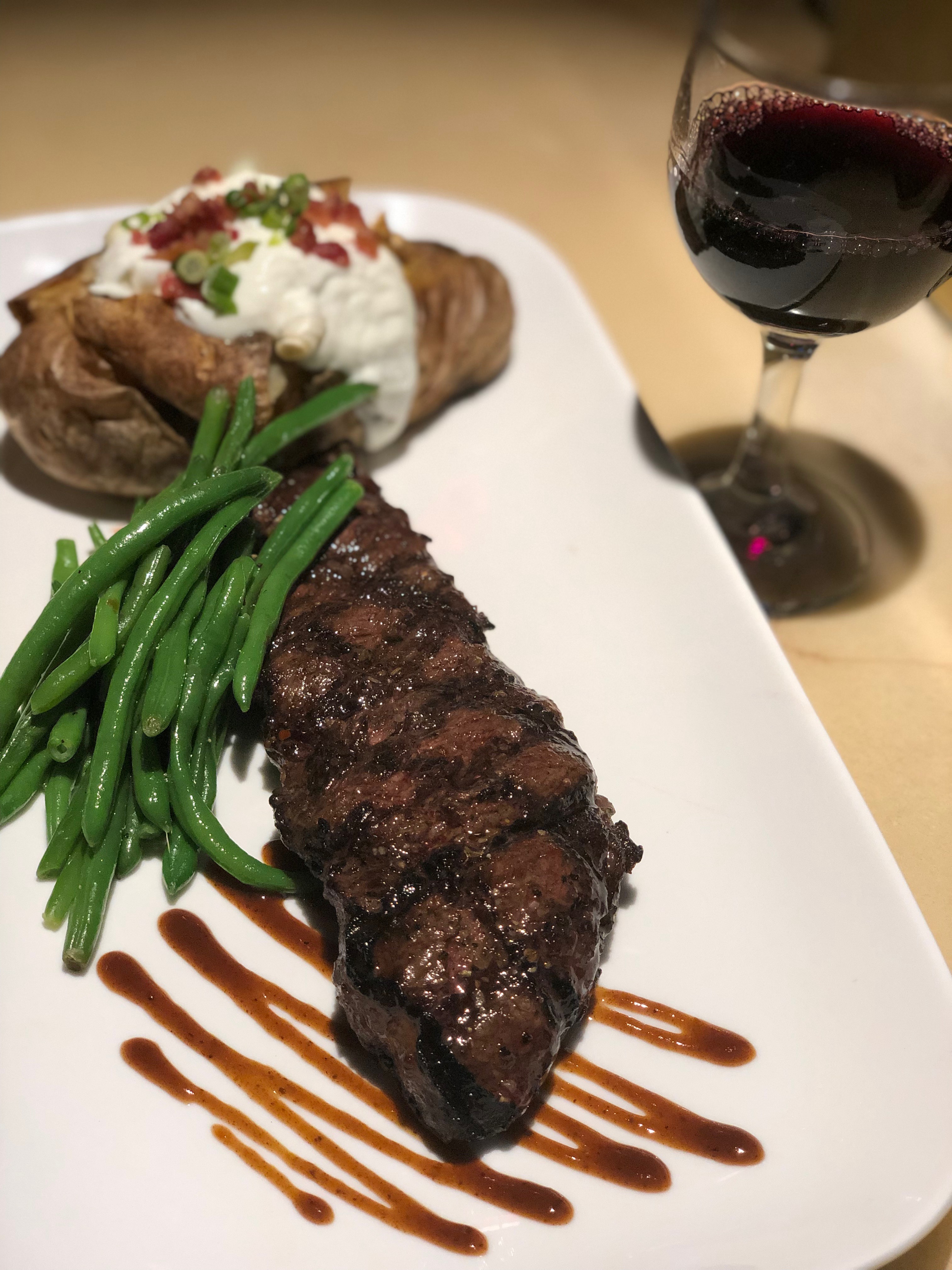 Steak close-up